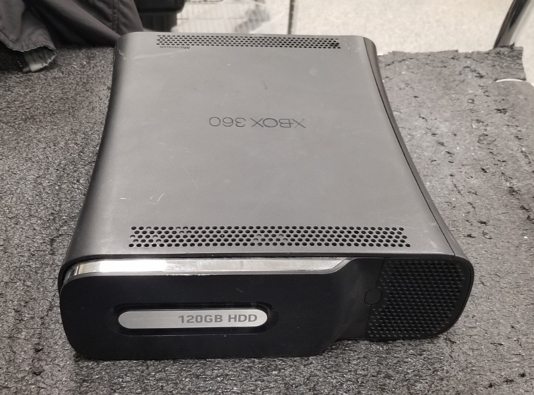 Microsoft Original Black Xbox 360 : 120GB : Tested & Works