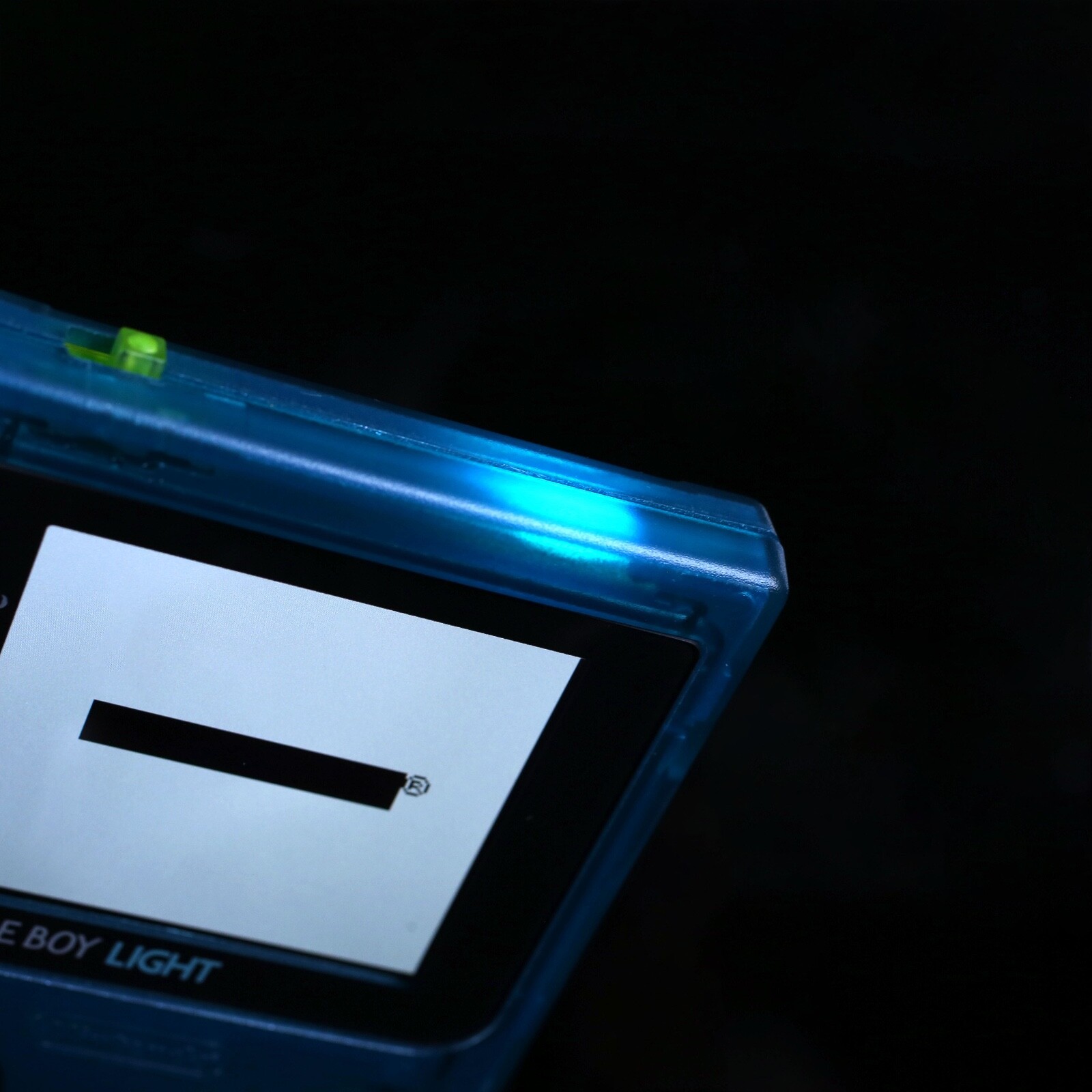 Custom Backlit Gameboy Pocket – Turquoise Blue & Green – IPS LCD Screen