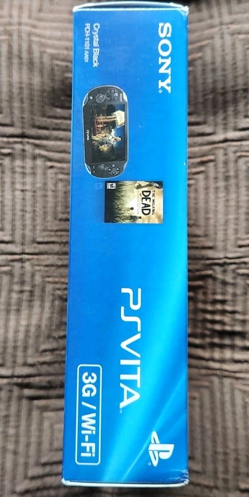 PlayStation PS Vita The Walking Dead Bundle w/64 GB Memory Card, Case, Two Games