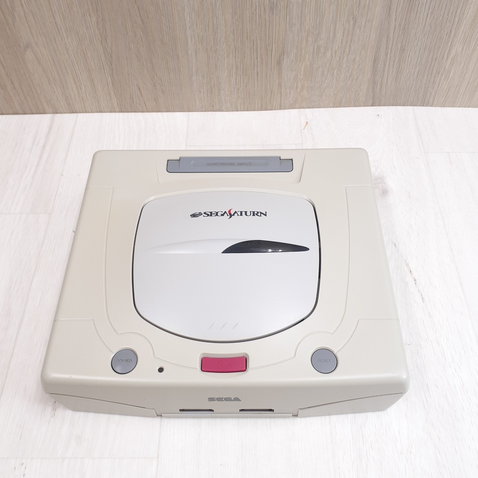Sega Saturn Console Japan with Virtua Gun Fighting Stick 2 Controllers & 5 Games