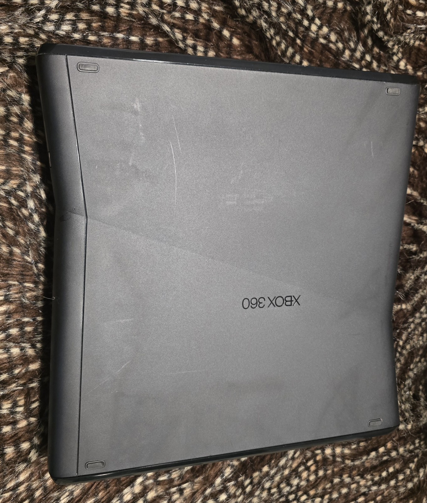 Microsoft Xbox 360 S Black Home Console Wi-Fi HDMI Component RCA