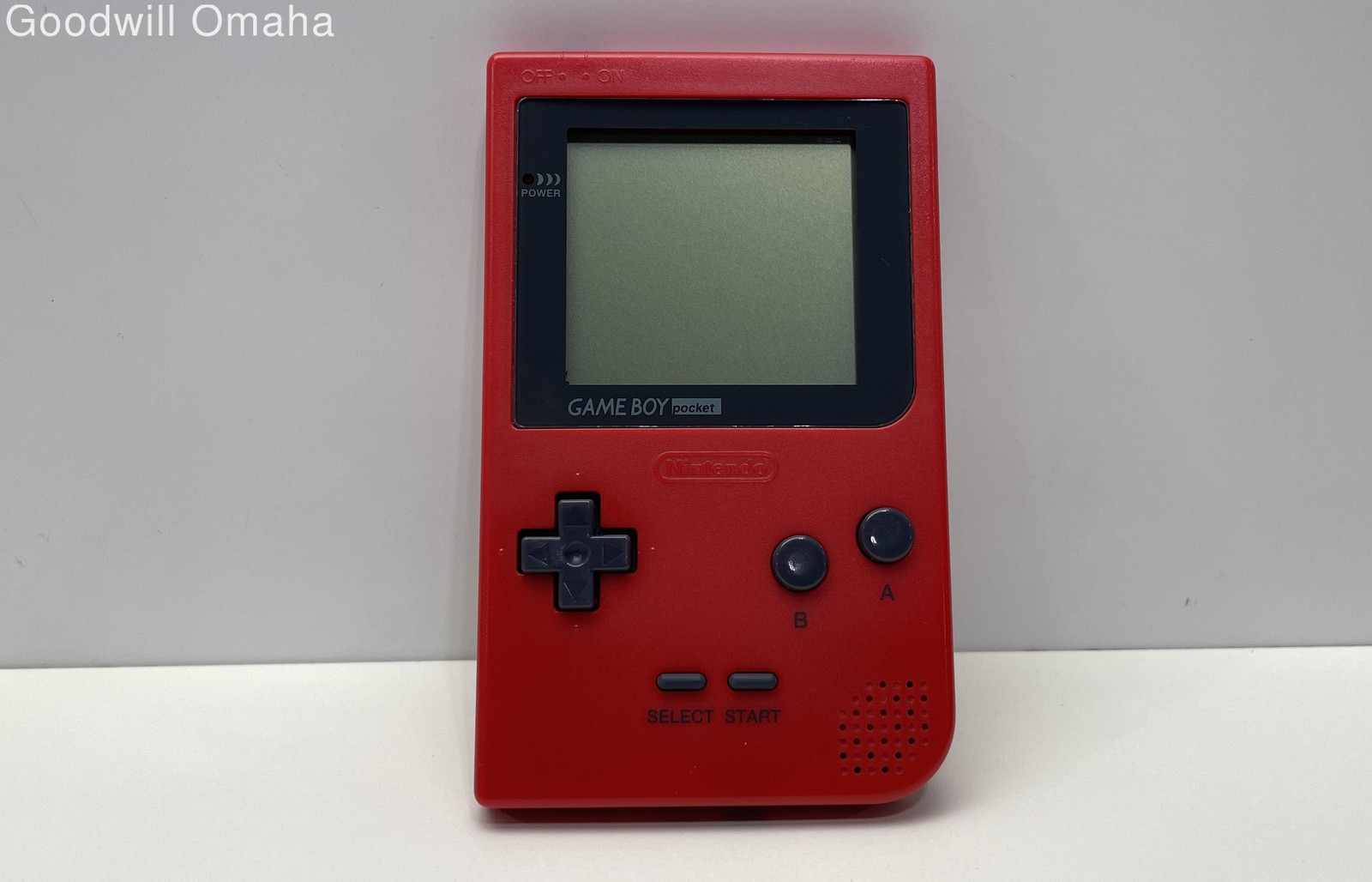 Nintendo Game Boy Pocket MGB-001 Red Handheld Console -TESTED- READ DESCRIPTION!