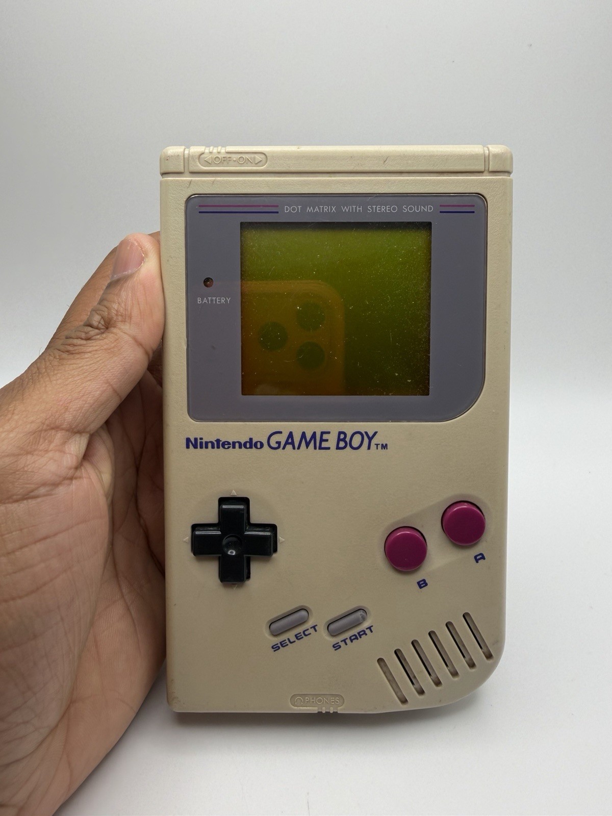 Nintendo Game Boy DMG-01 Gray Handheld System NTSC-U/C Stereo Sound