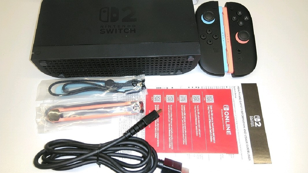 Nintendo Switch 2 Handheld Video Game Console 256GB USB-C 7.9″ 1080p Touchscreen