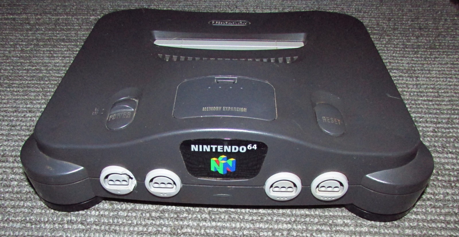 Nintendo 64 Console with 1 Controller & Cables Tested Fast Shipping