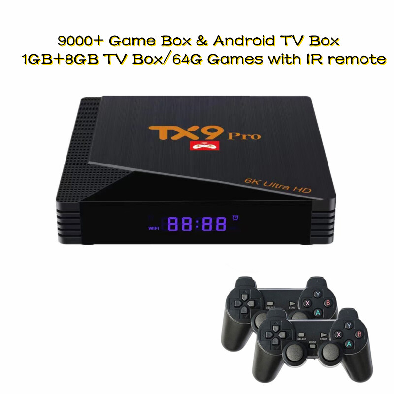 Smart TV Box & Game Box 9,000