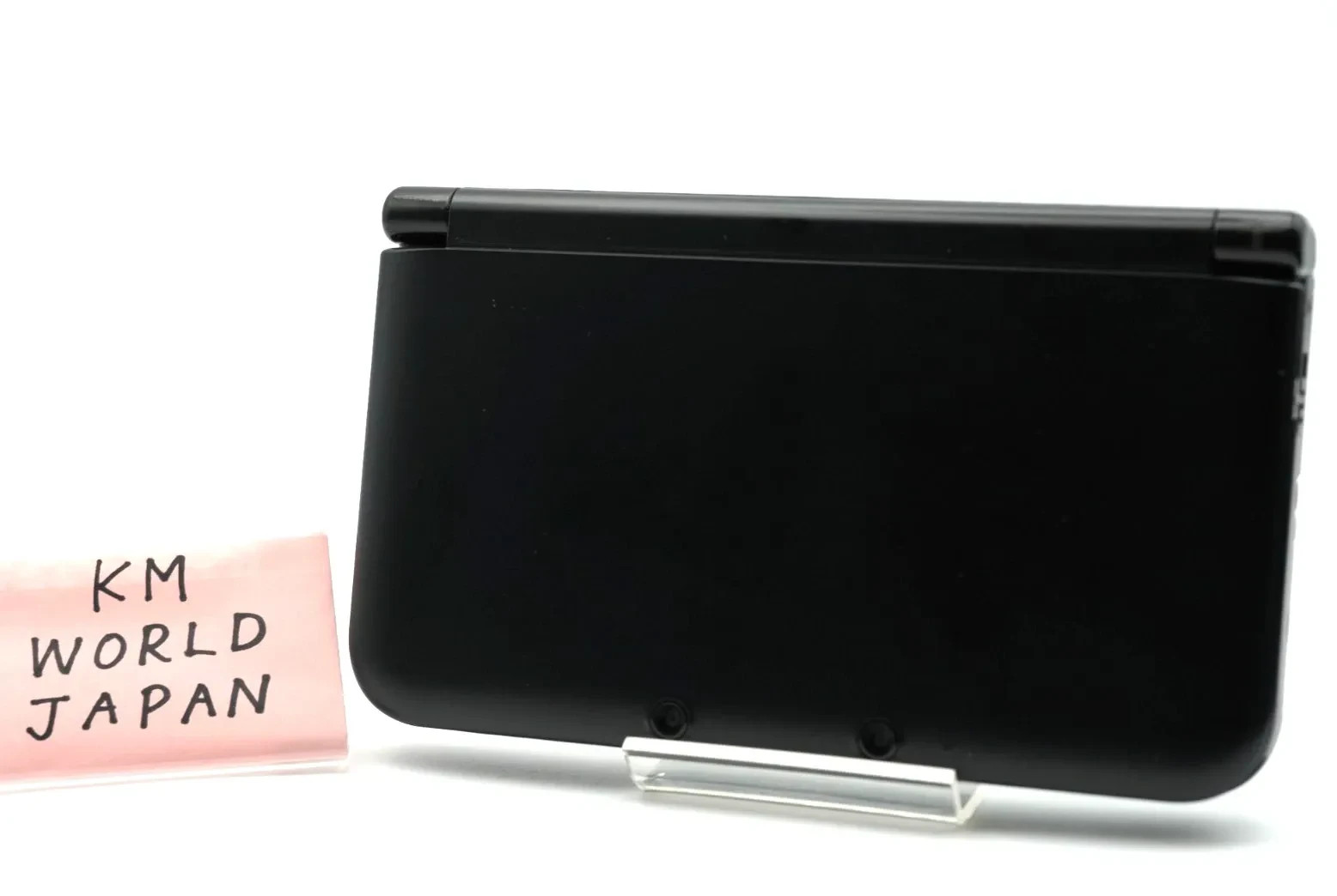 [REGION FREE] Nintendo 3DS XL LL Black Console [Rank A/B] English ok charger