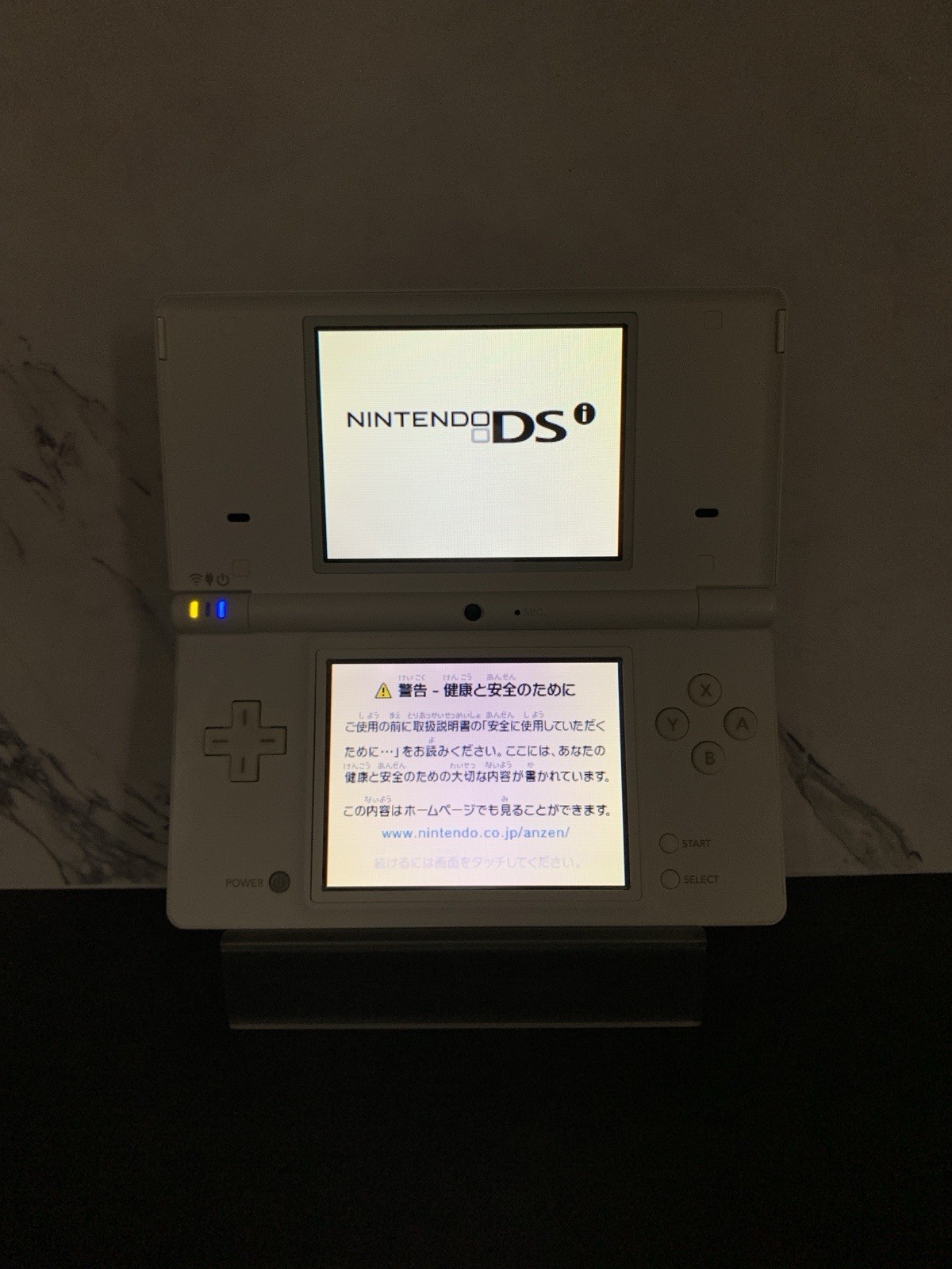 Nintendo DSi Console Pokemon White Reshiram&Zekrom Edition Tested Work 0624-201