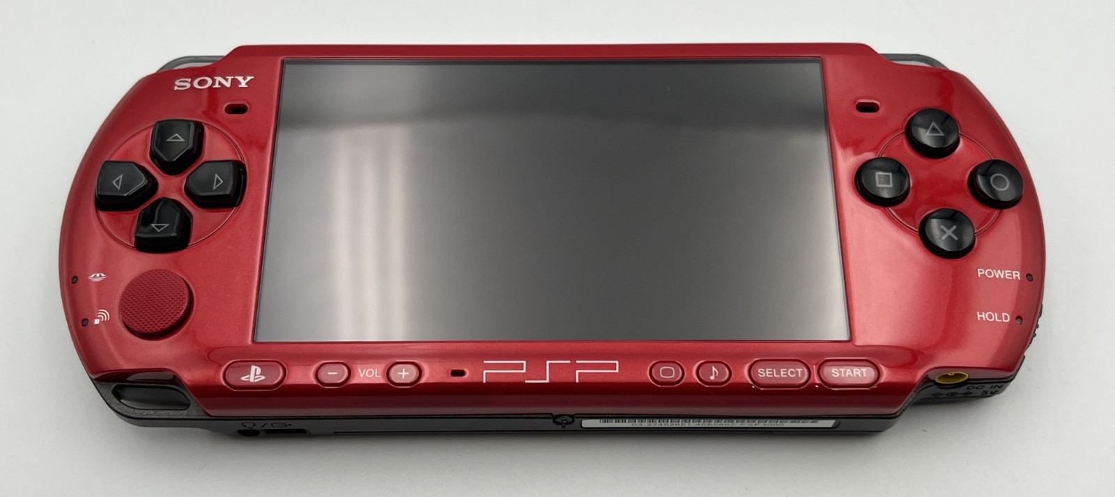 Sony PSP-3000 Console Red Black VALUE PAK Region Free w/2GB, Pouch – Excellent