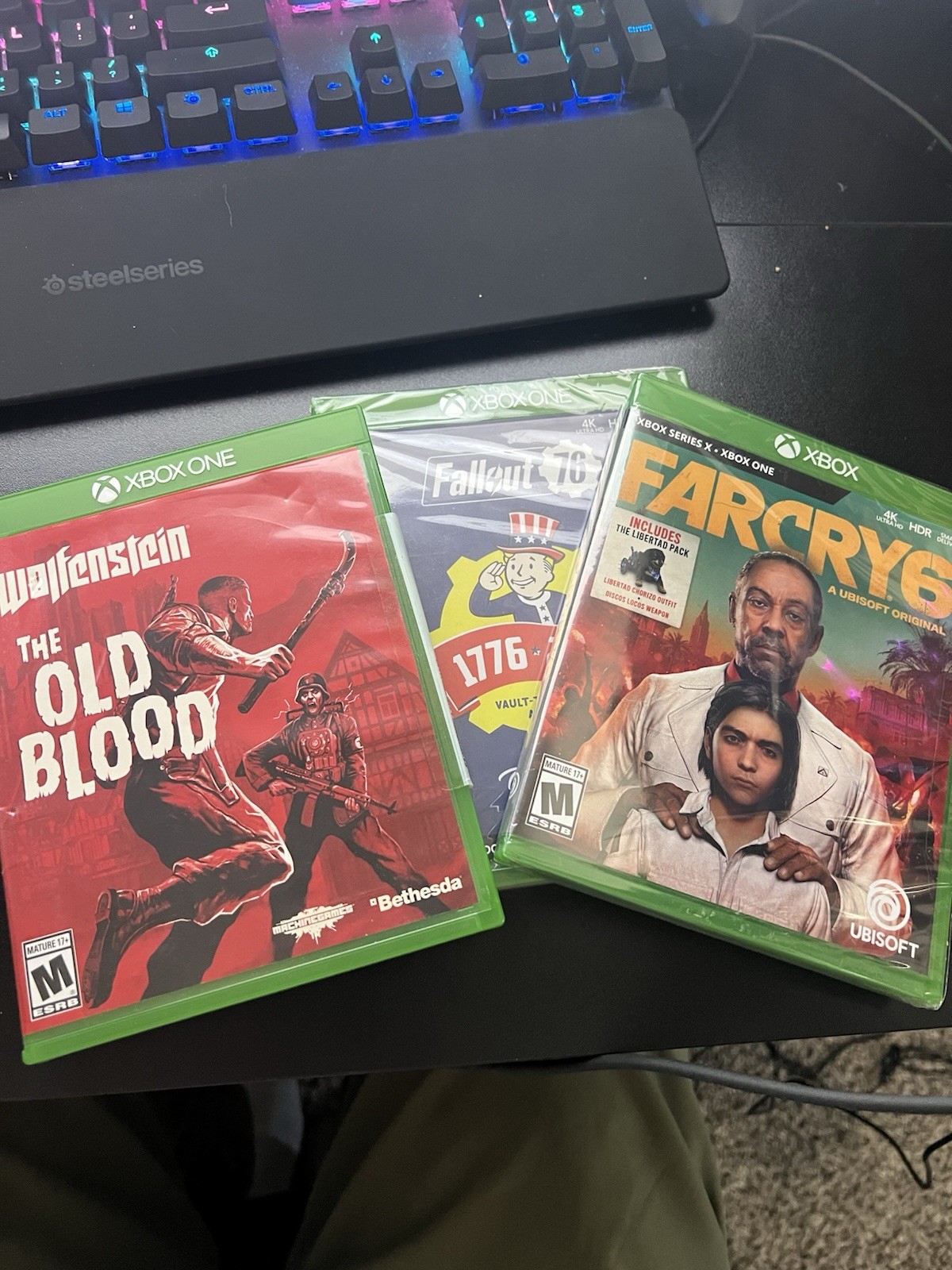 Microsoft Xbox One Elite 1 Tb Console FACTORY SEALED And 3 GAMES also SEALED