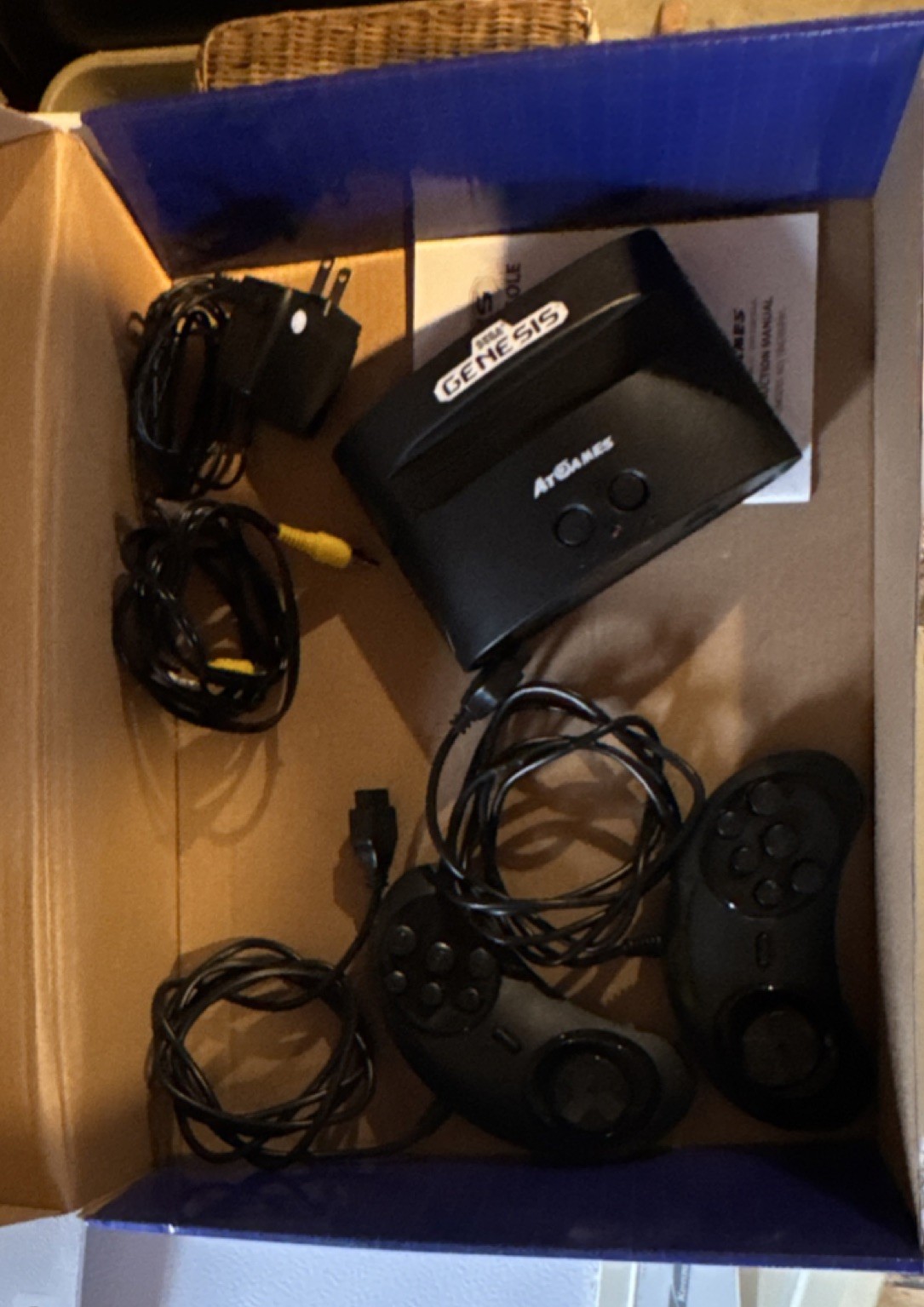 SEGA Genesis Classic Console Sonic 25th Edition, 80 Games, 2 Controllers