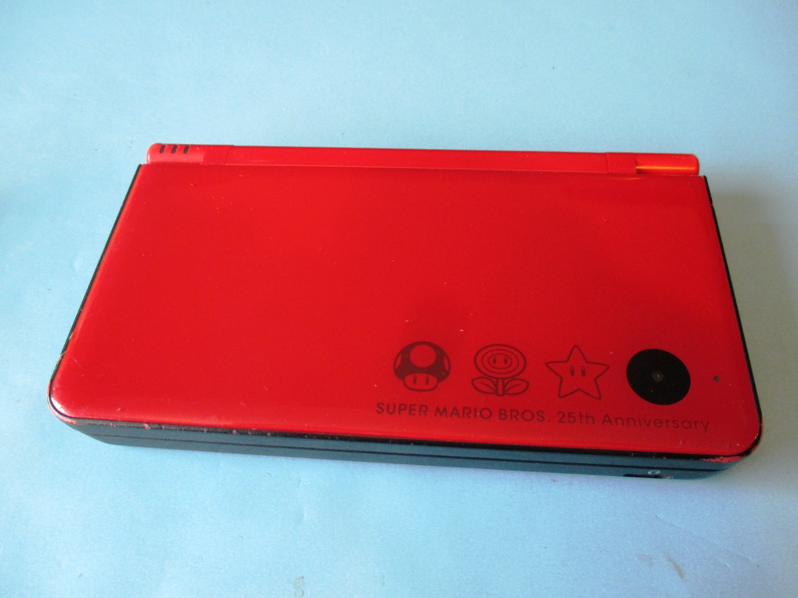 Nintendo DSi XL Super Mario 25th Anniversary Red System w/Charger FREE Shipping!