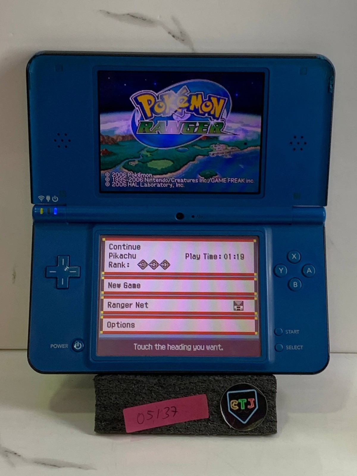 Nintendo DSi XL midnight blue with Box COMPLETE – excellent condition
