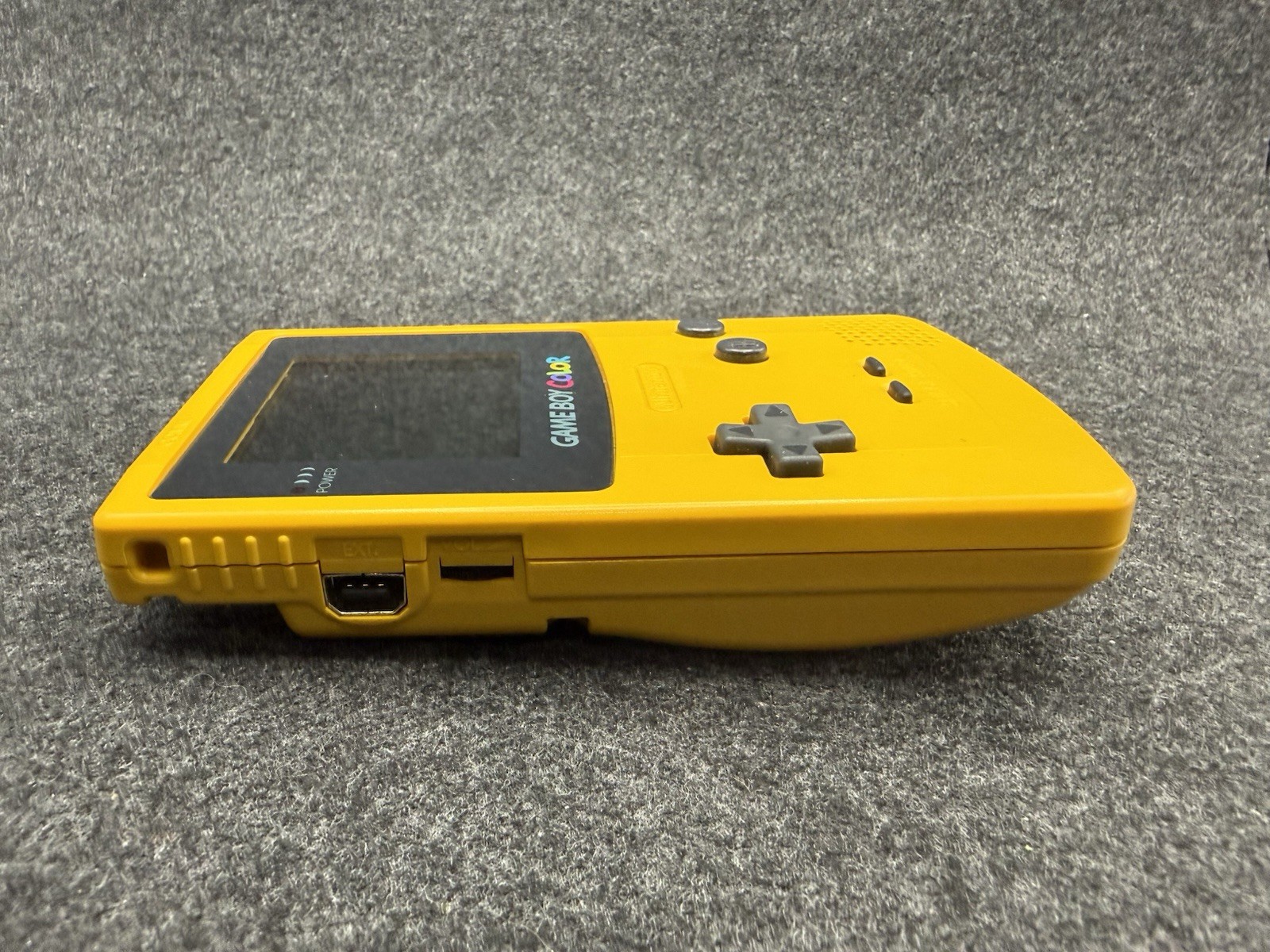 Nintendo Game Boy Color Dandelion Yellow OEM CGB-001 Cleaned & TESTED