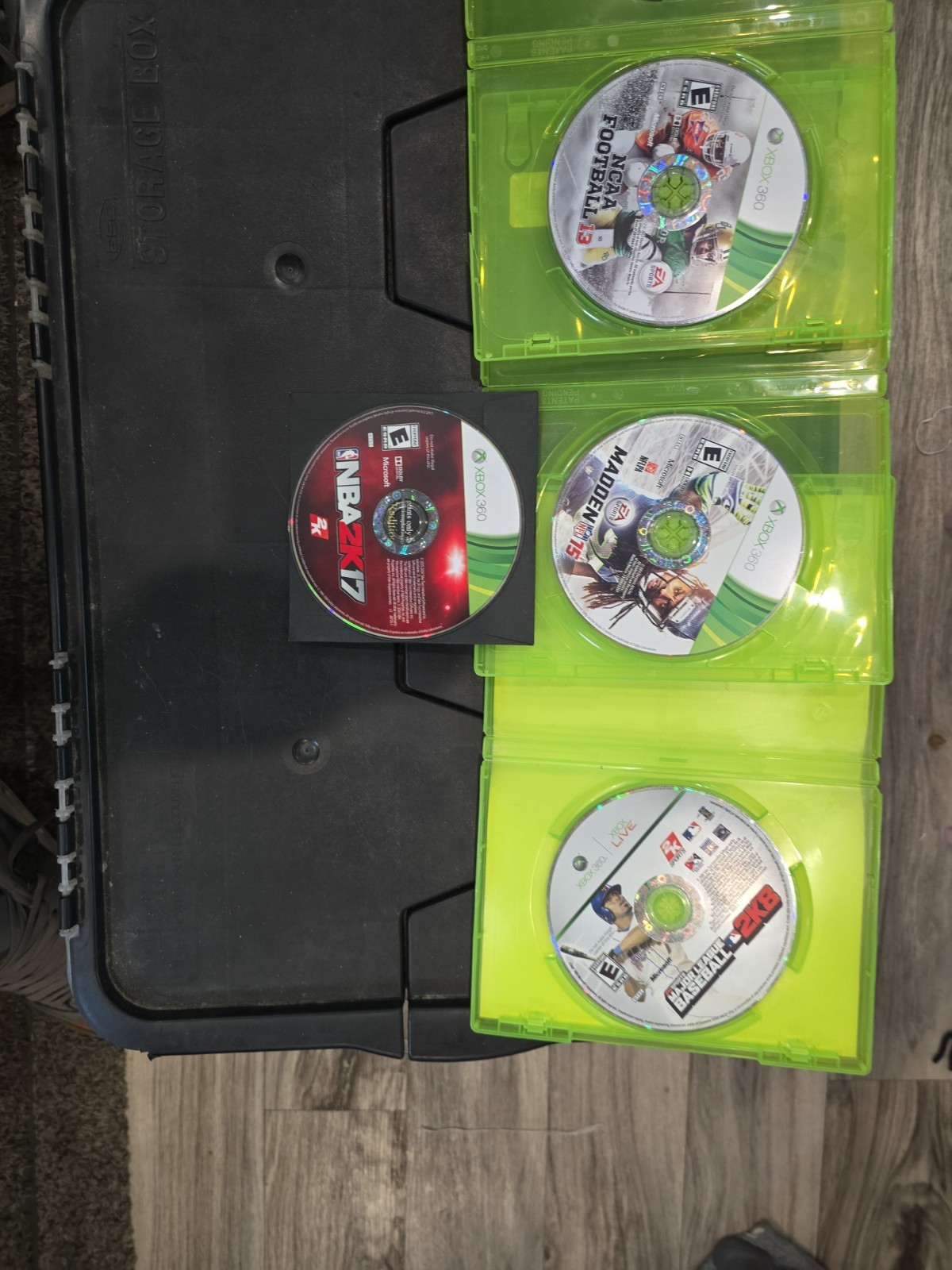 Xbox 360 Slim With 250GB, 2 Controllers, Hdmi Cord Power Cord And 28 Games
