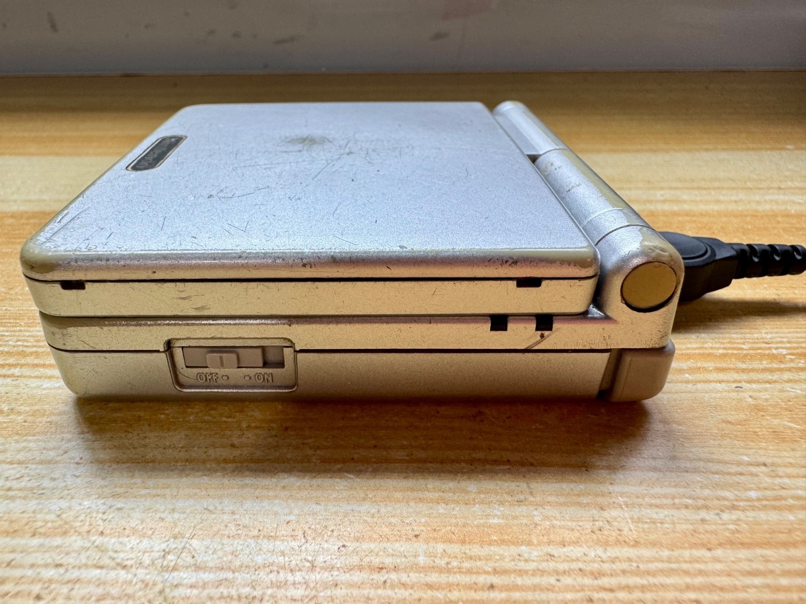 Nintendo Gameboy Advance SP AGS101 Ice Metallic Silver Handheld System Console