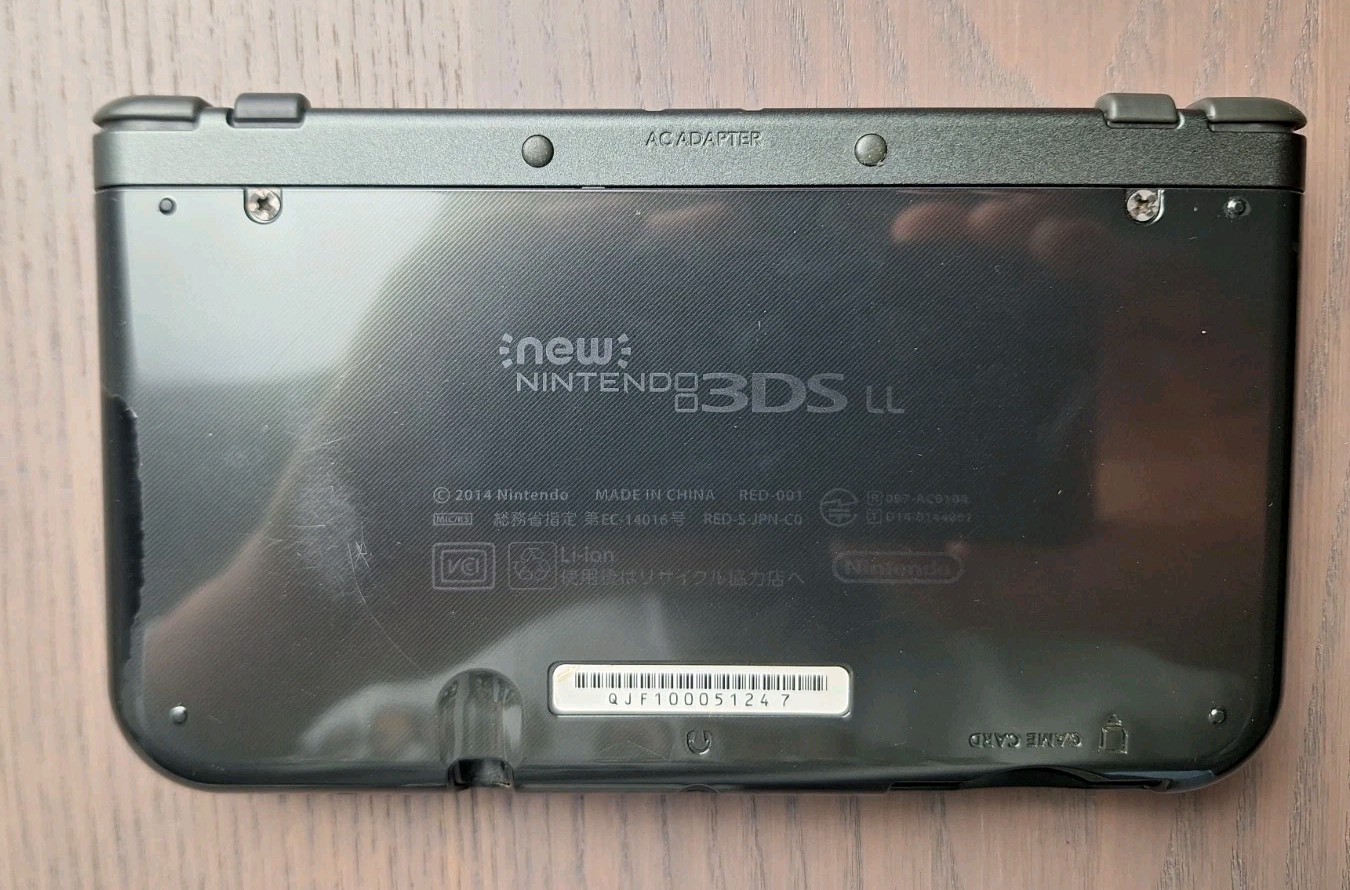 New Nintendo 3DS XL Metallic Black | Charger 32GB SD Card | TOP IPS CIB