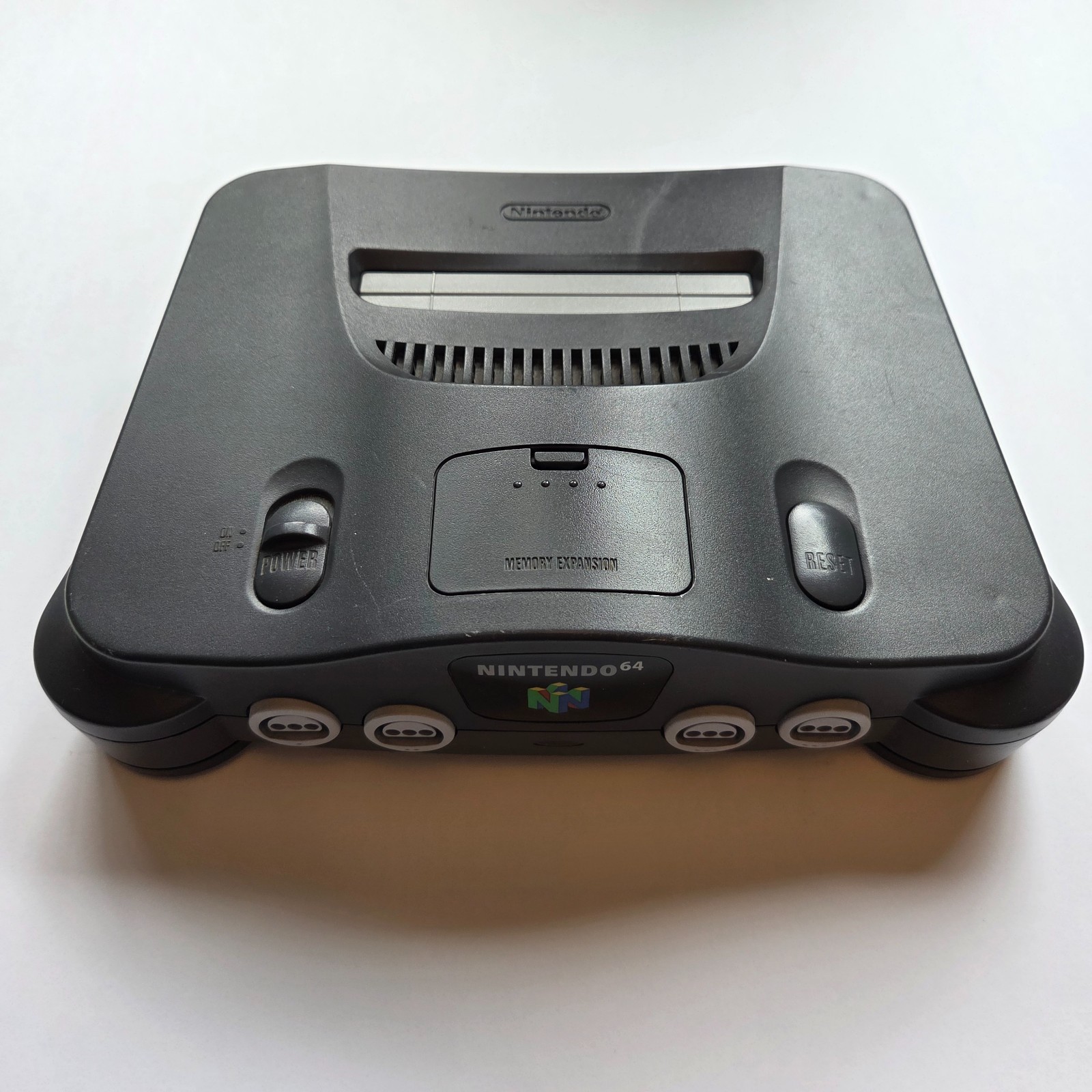 Nintendo N64 System w/ Mario Party Game 2 Controllers & Accessories Tested Works