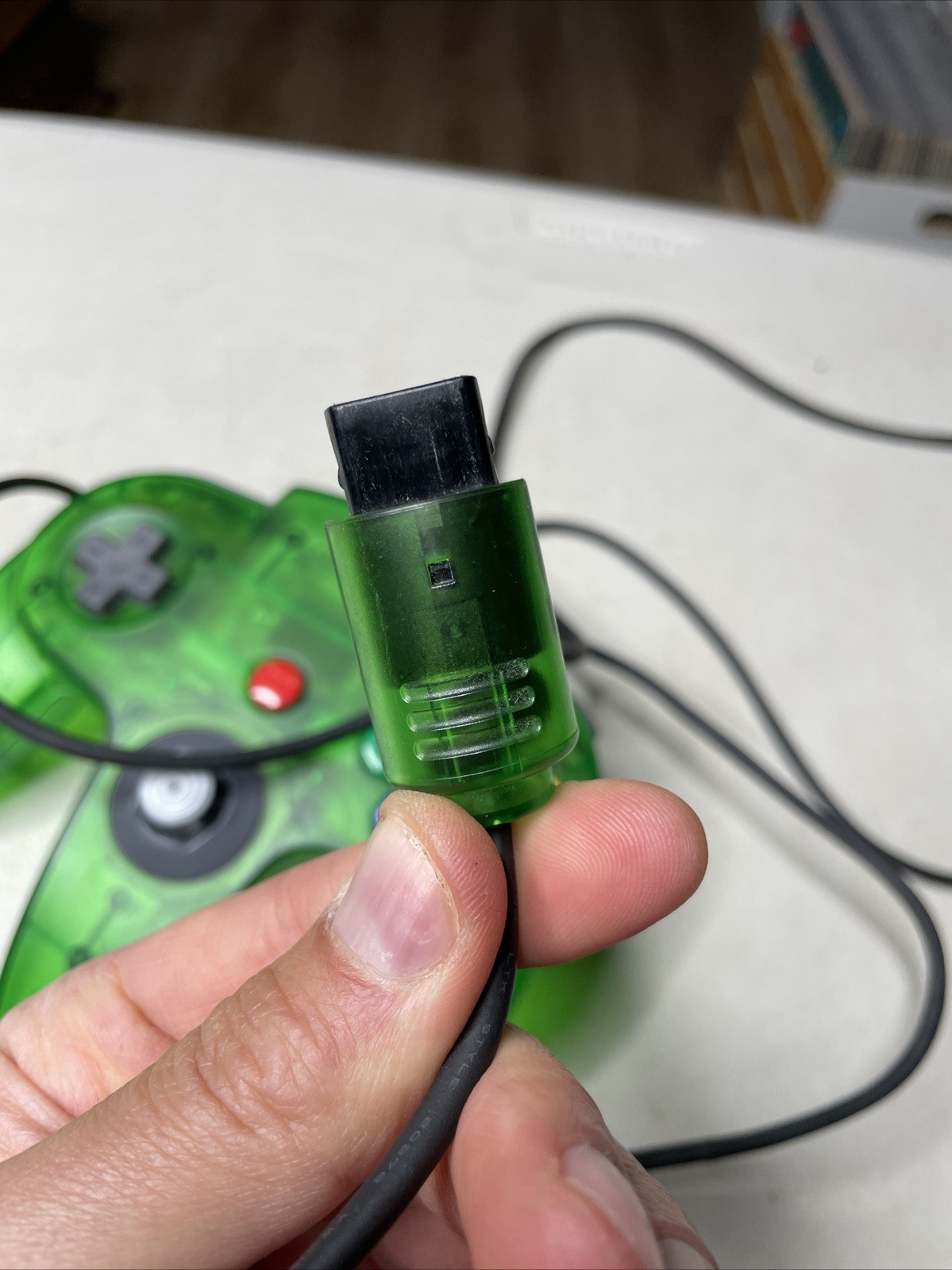 Nintendo 64 Funtatsic Jungle Green Console Tested Working W Controller Expansion