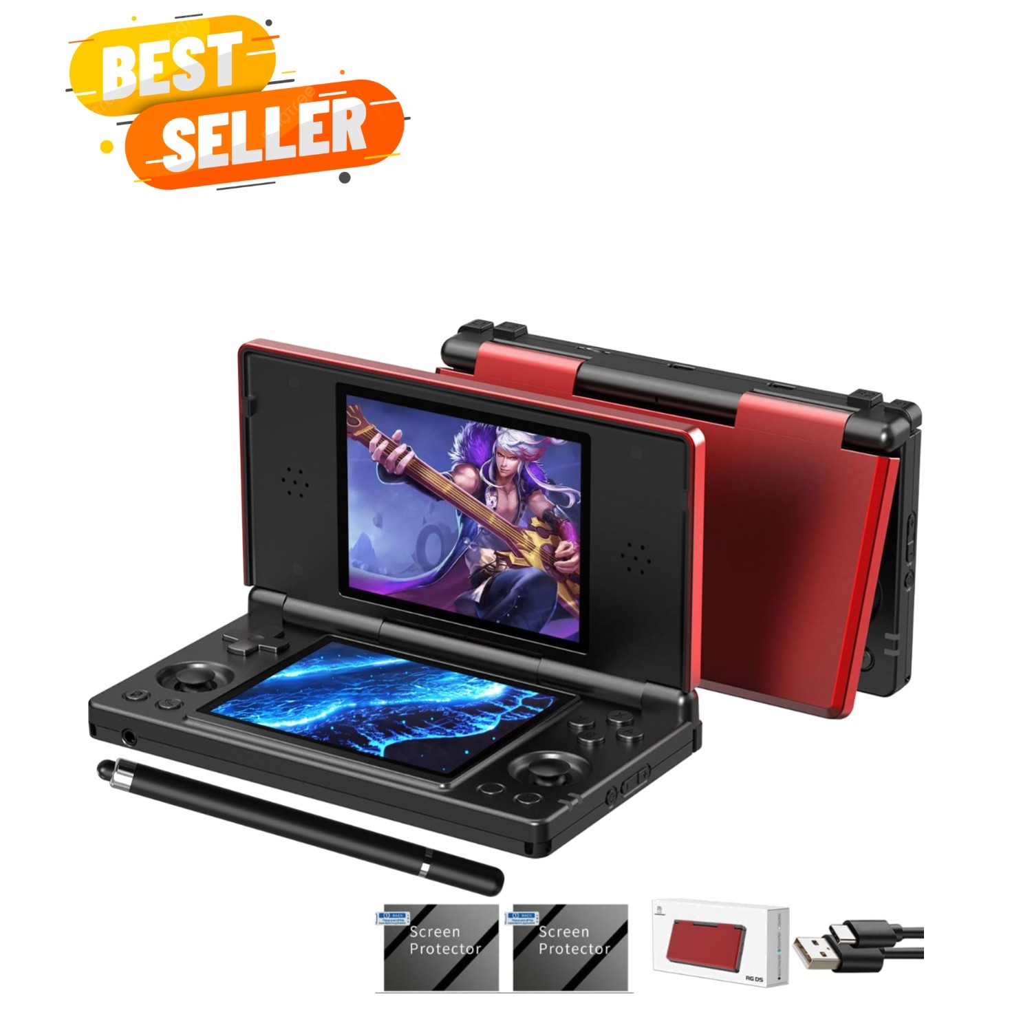 RG DS Foldable Handheld Game Console RK3568 Anbernic RG DS Android 14 System …