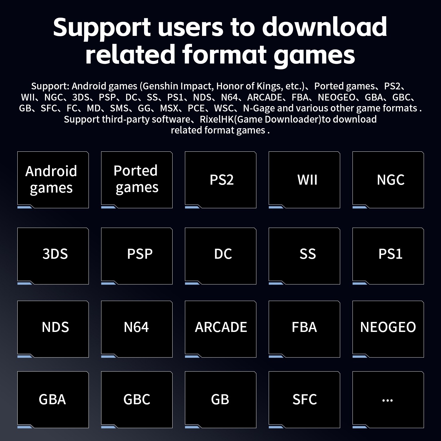 ANBERNIC RG VITA / RG VITA Pro Handheld Game Console Android Video Gaming Player
