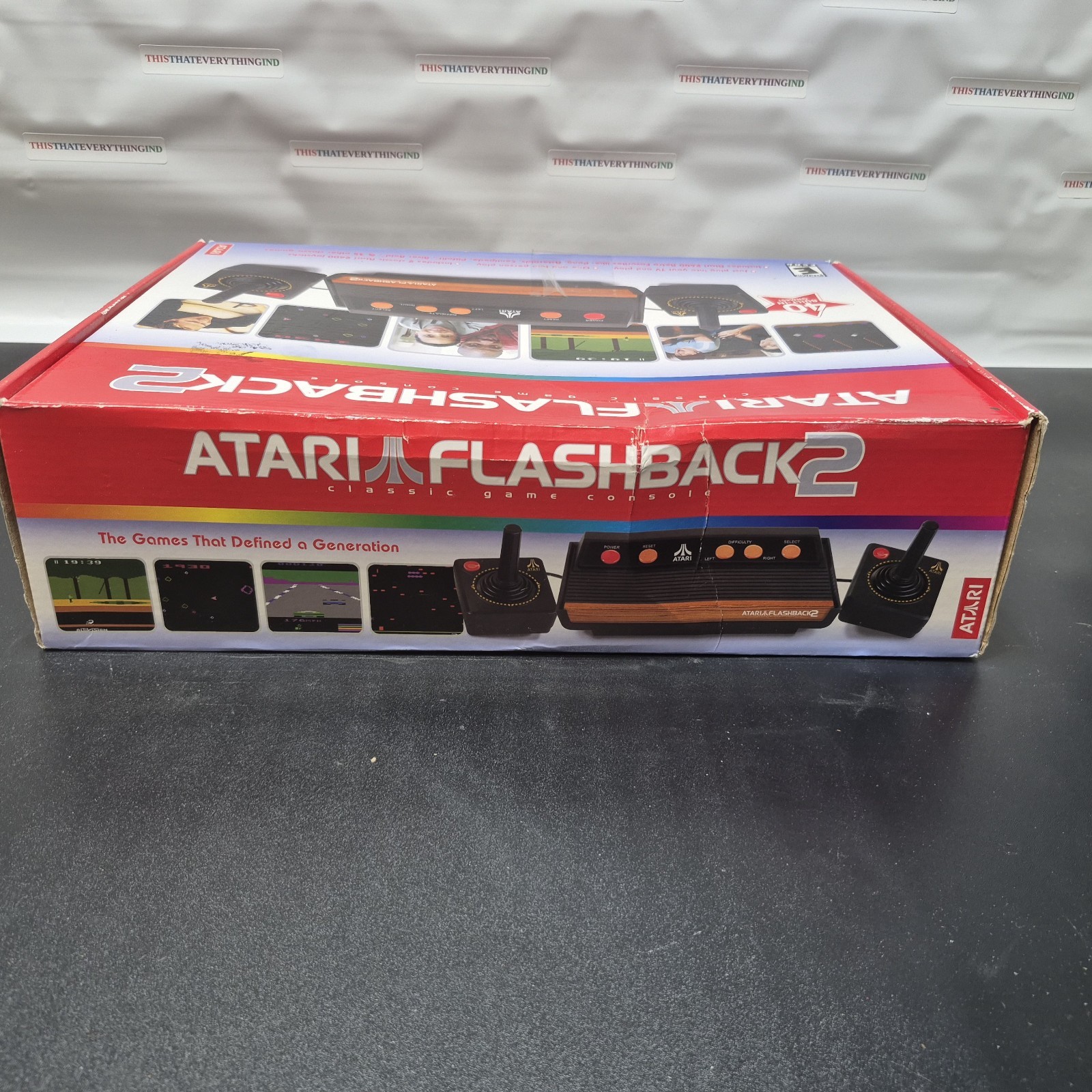 Atari Flashback 2 Console System Complete in Box Tested Working