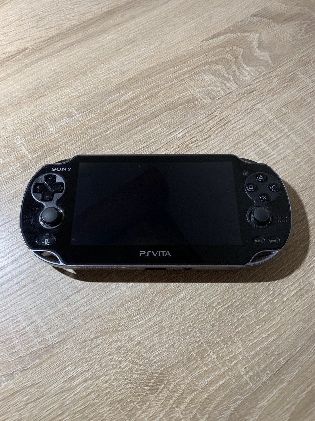 0980 Sony PlayStation PS Vita PCH-1000 Crystal Black Good Tested