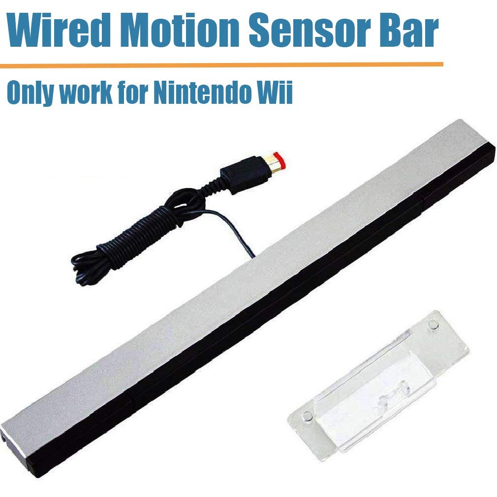 SSIOIZZ 4 in 1 Wii Replacement Cables Set – Sensor Bar + AV Cord + AC Adapter