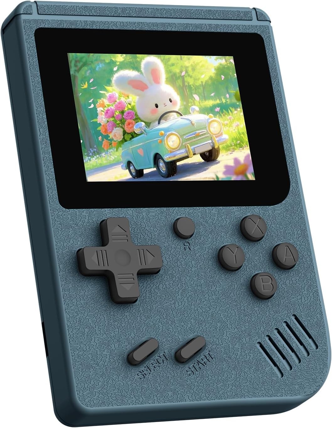 Gray Retro Handheld Game Console 400 Classic Games 3.0 Inch IPS Screen