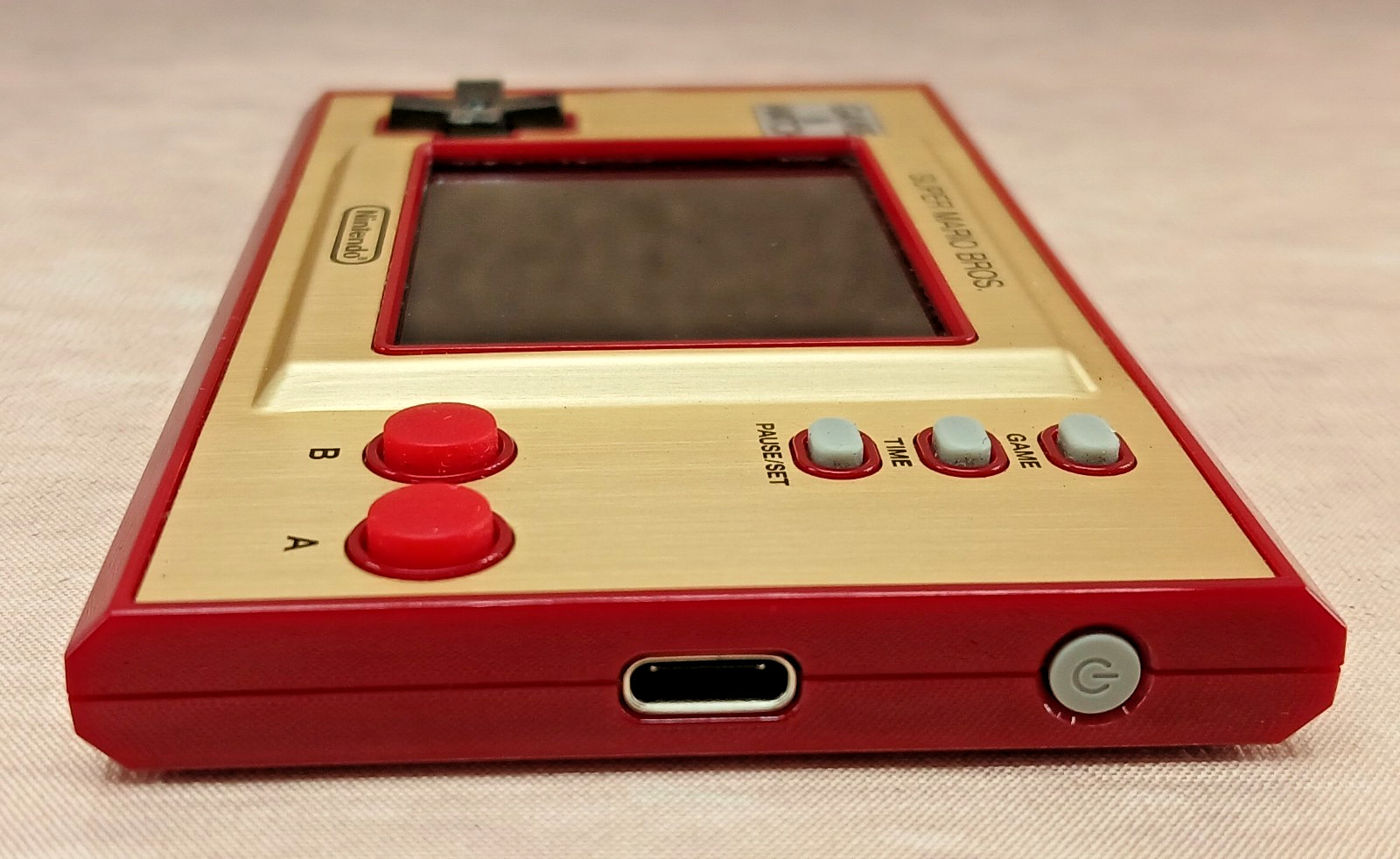 Nintendo Game & Watch Super Mario Bros Color Screen Handheld Console Tested