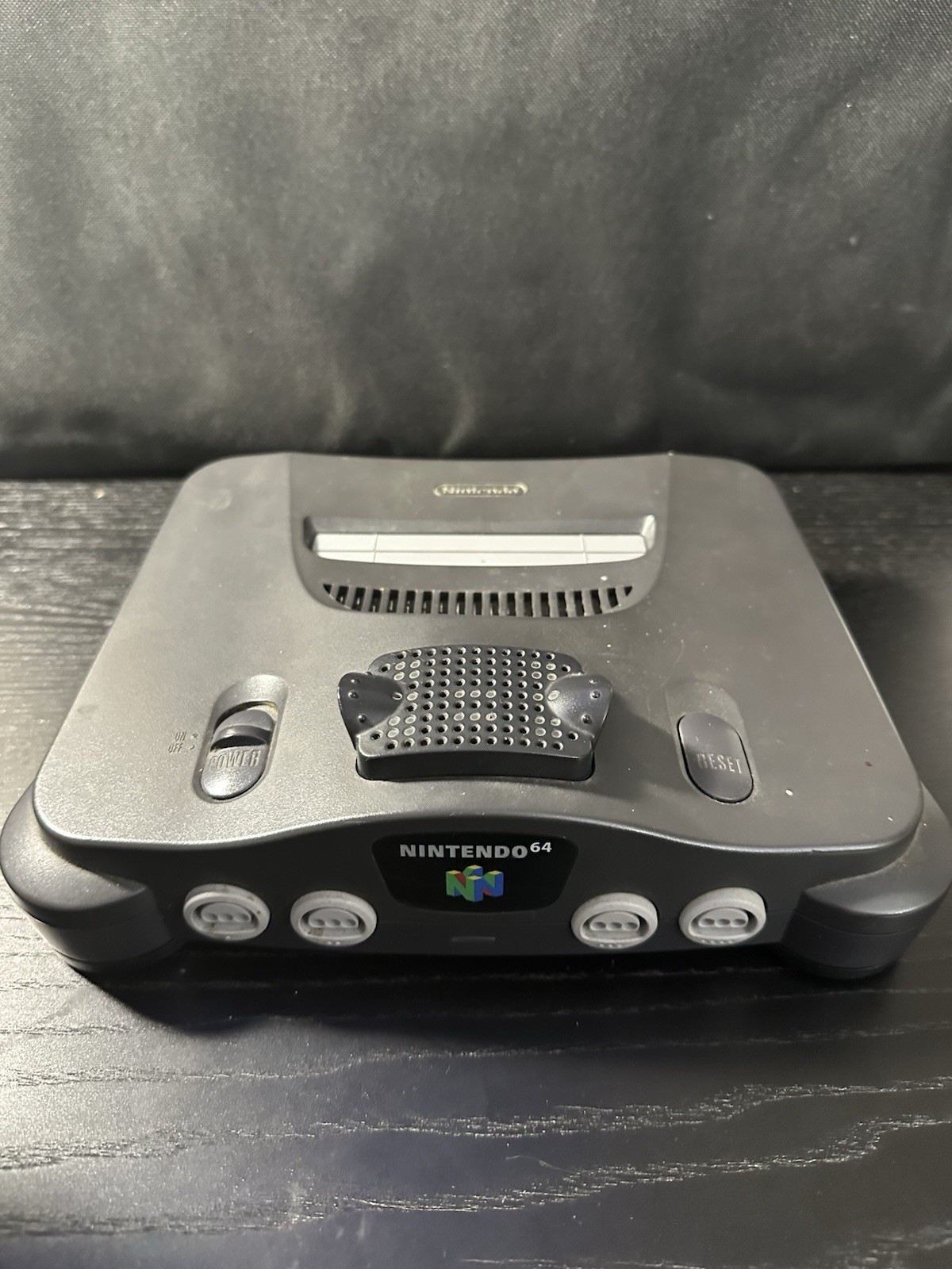 Nintendo 64 N64 Console NUS-001 USA w/ Expansion RAM Pack Tested NO CABLES