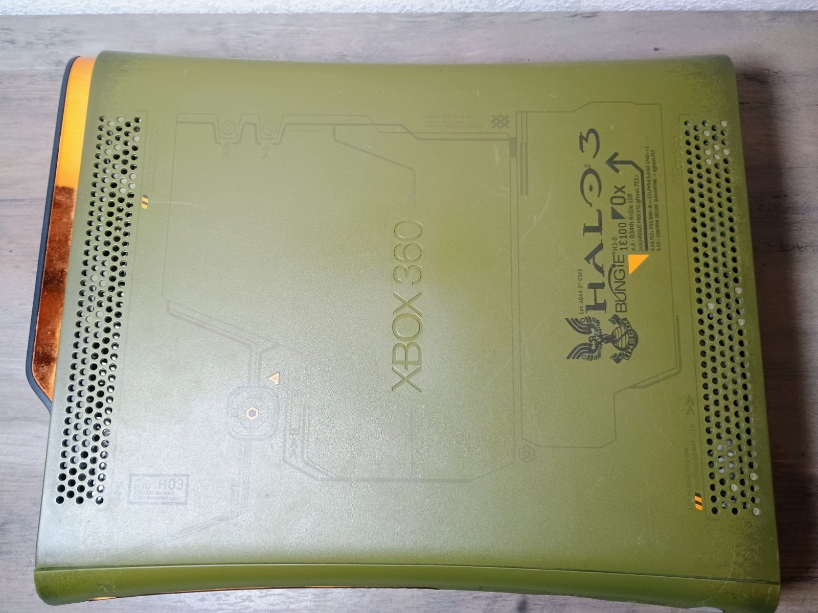 Xbox 360 Green Console Halo 3 Special Edition Console – CONSOLE ONLY – SEE VIDEO