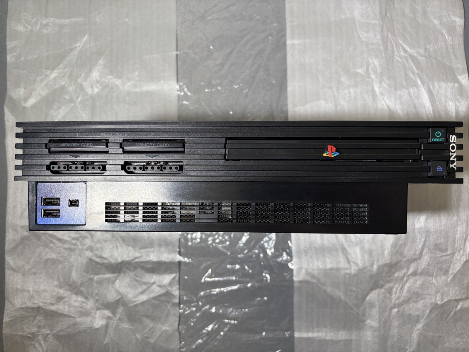 Sony PlayStation 2 PS2 Black Game System SCPH-30001 Complete Mint Cond