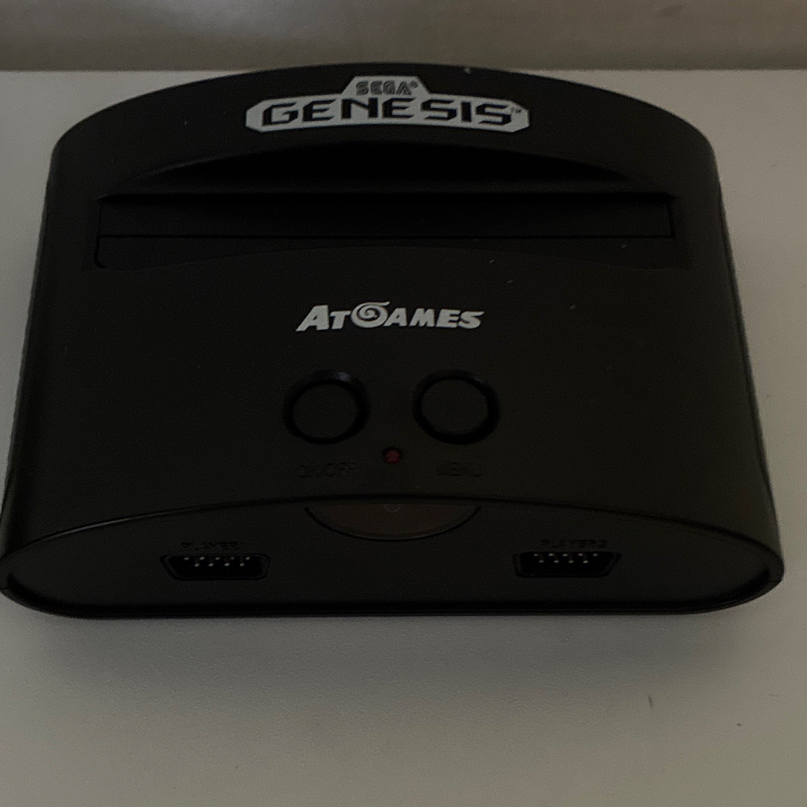 AtGames Sega Genesis Home Console System, Black, Composite RCA, AV/Power Cables
