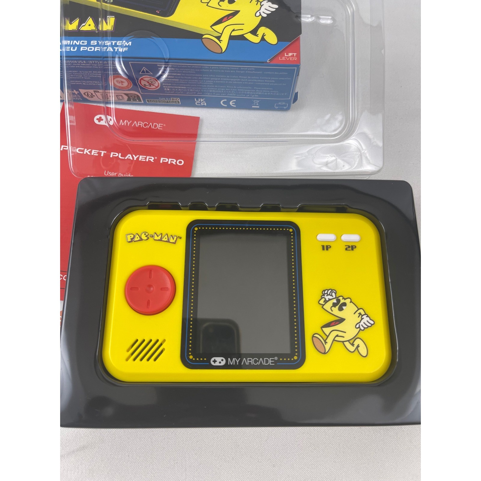 My Arcade Pocket Player Pro Pac-Man Portable Handheld Gaming System Yellow