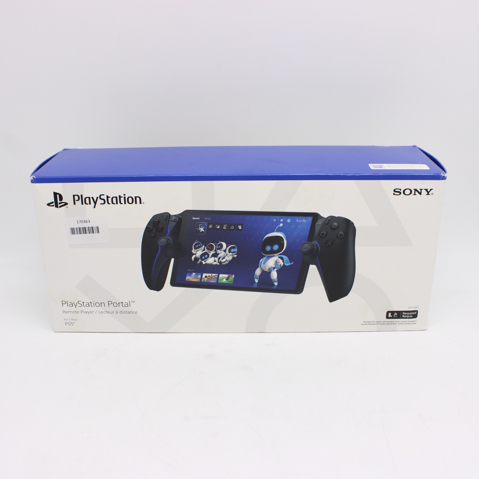 Sony PlayStation Portal Remote Player Handheld Console Midnight Black CFI-Y1001
