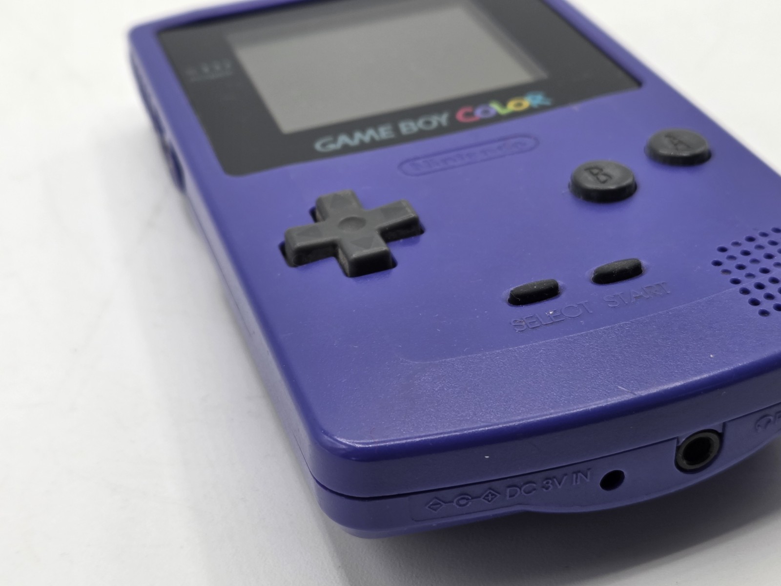 Parts Repair Nintendo Game Boy Color Grape Handheld System and Ultimate BMX Game