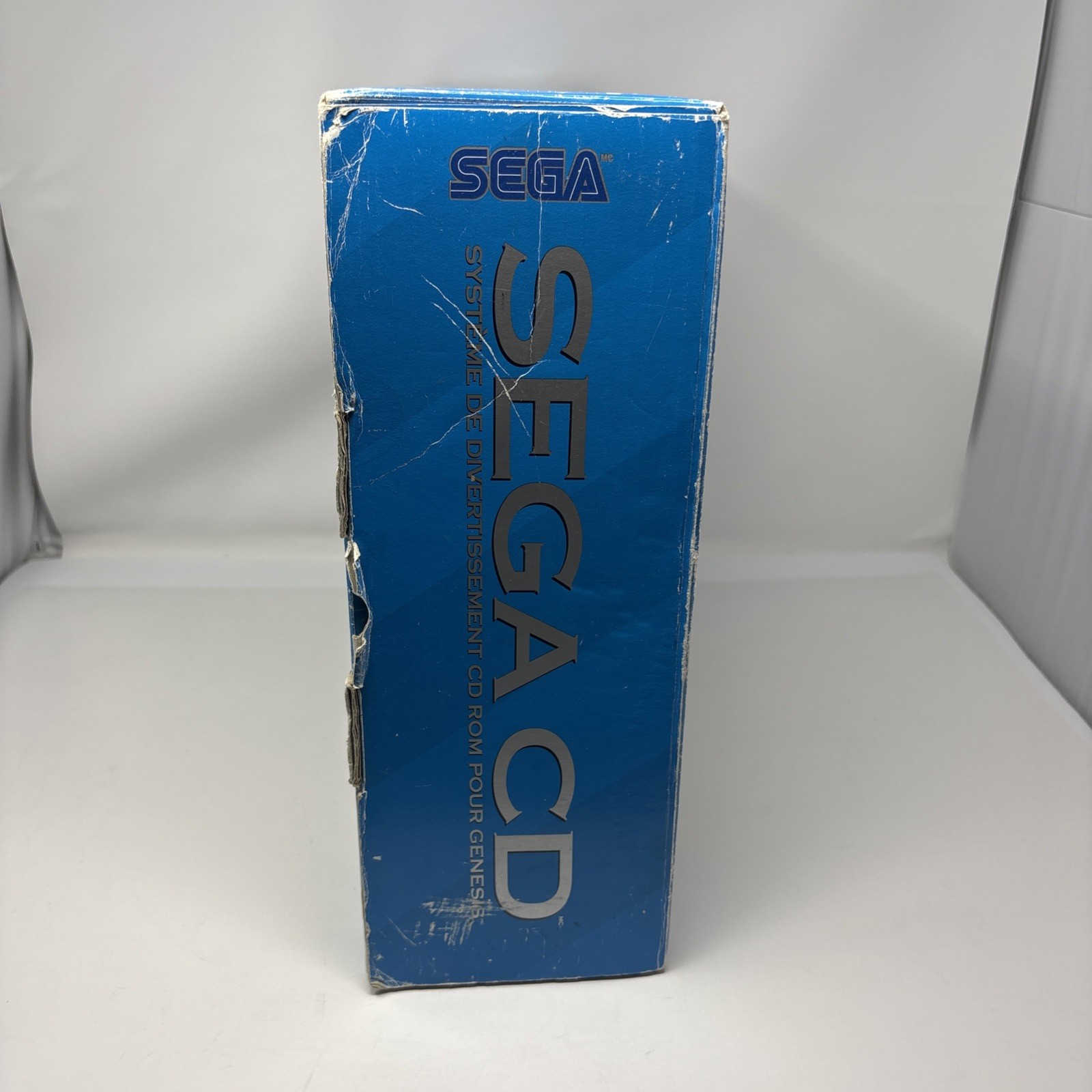 EMPTY BOX Sega CD Console System Original Box Only w/ Manual – NO CONSOLE
