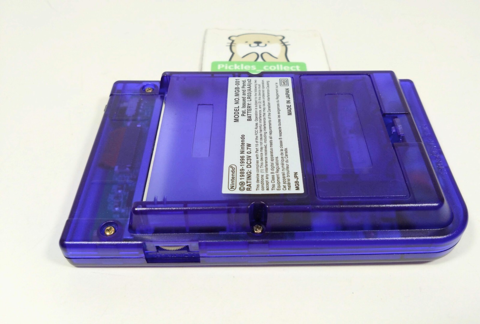 Shell Refurbished Game Boy Pocket Midnight Blue Console only MGB-001 Nintendo