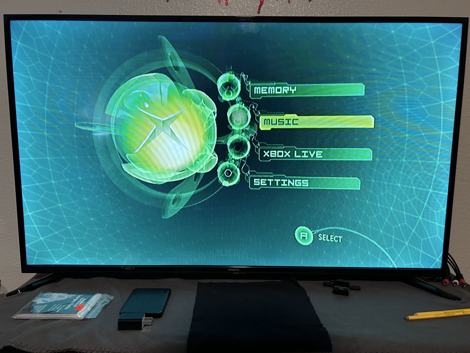 Original Xbox Halo Special Edition Console – Tested With Audio CD