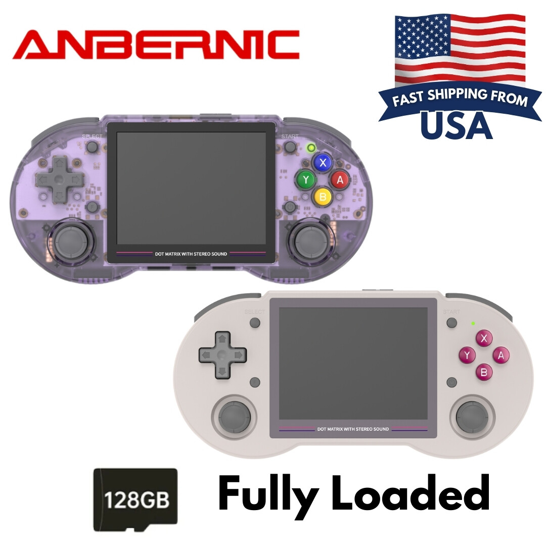New Anbernic RG353PS Retro Handheld Game Console 128GB Linux System