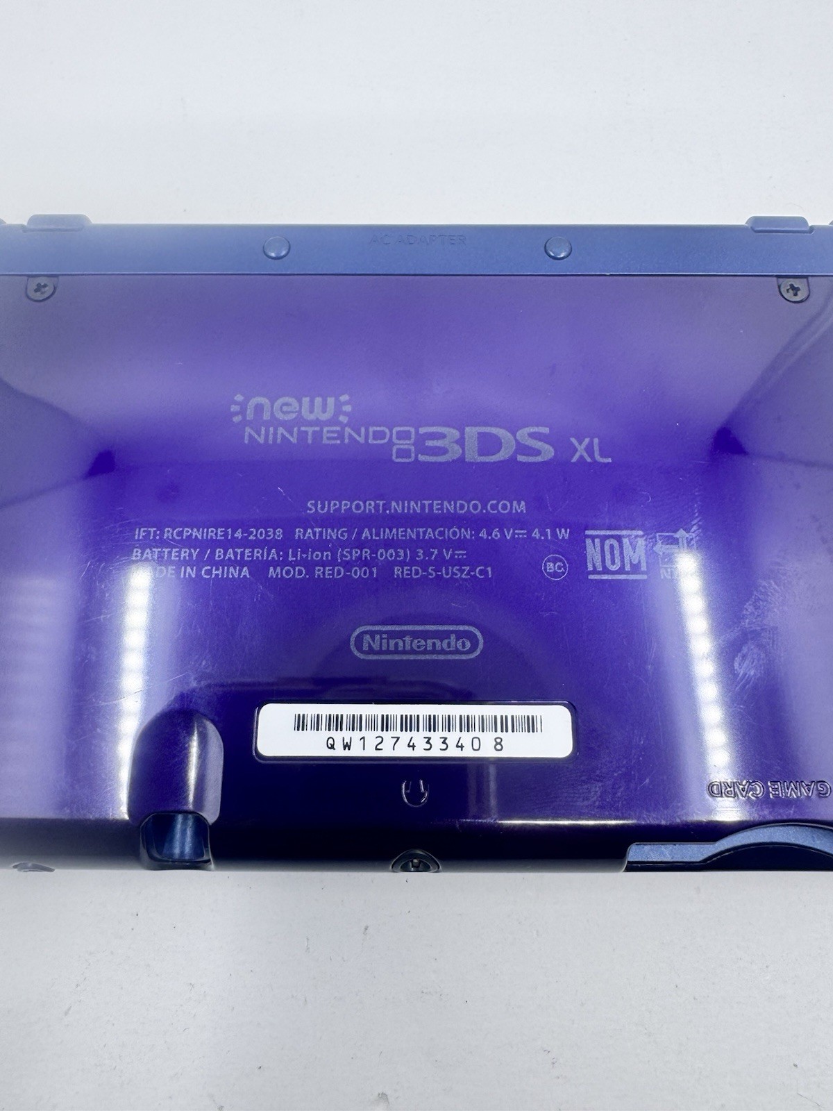 Nintendo 3DS XL Galaxy Edition System [Good Condition] (w/ Charger)