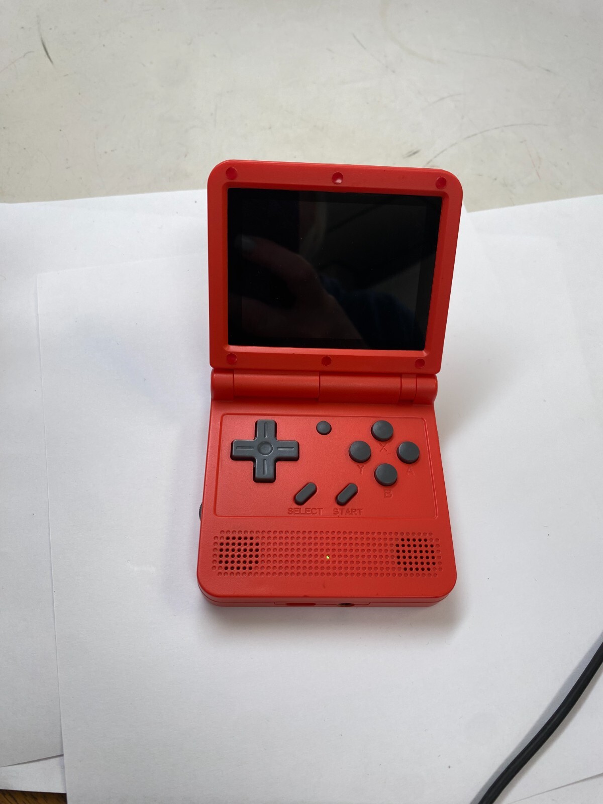 Powkiddy V90 Retro Portable Flip Handheld Game Console NO CHARGER REPAIR OR PART