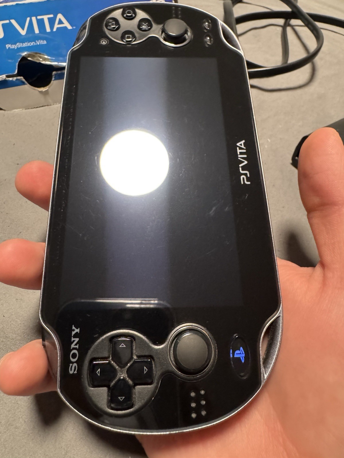 Sony PlayStation Vita PCH-1001 Black Handheld System