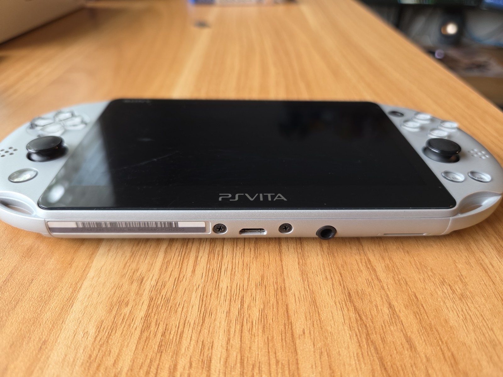 PS Vita Silver PCH 2000 ZA25 Console Charger Box PSV Slim [BOX]