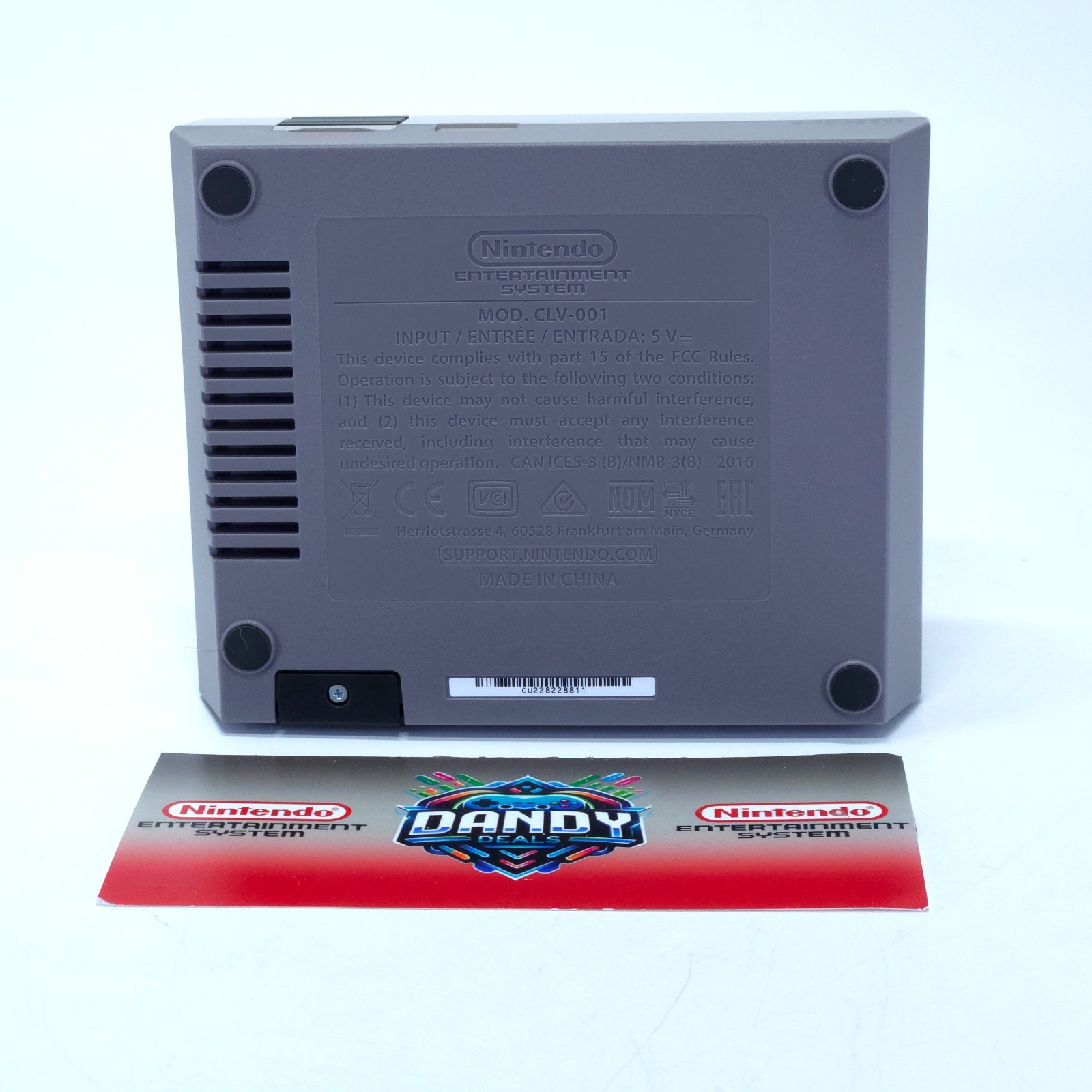 NES Classic Edition Mini Console CIB W/ 2 Controllers + Cables Authentic CLV-001