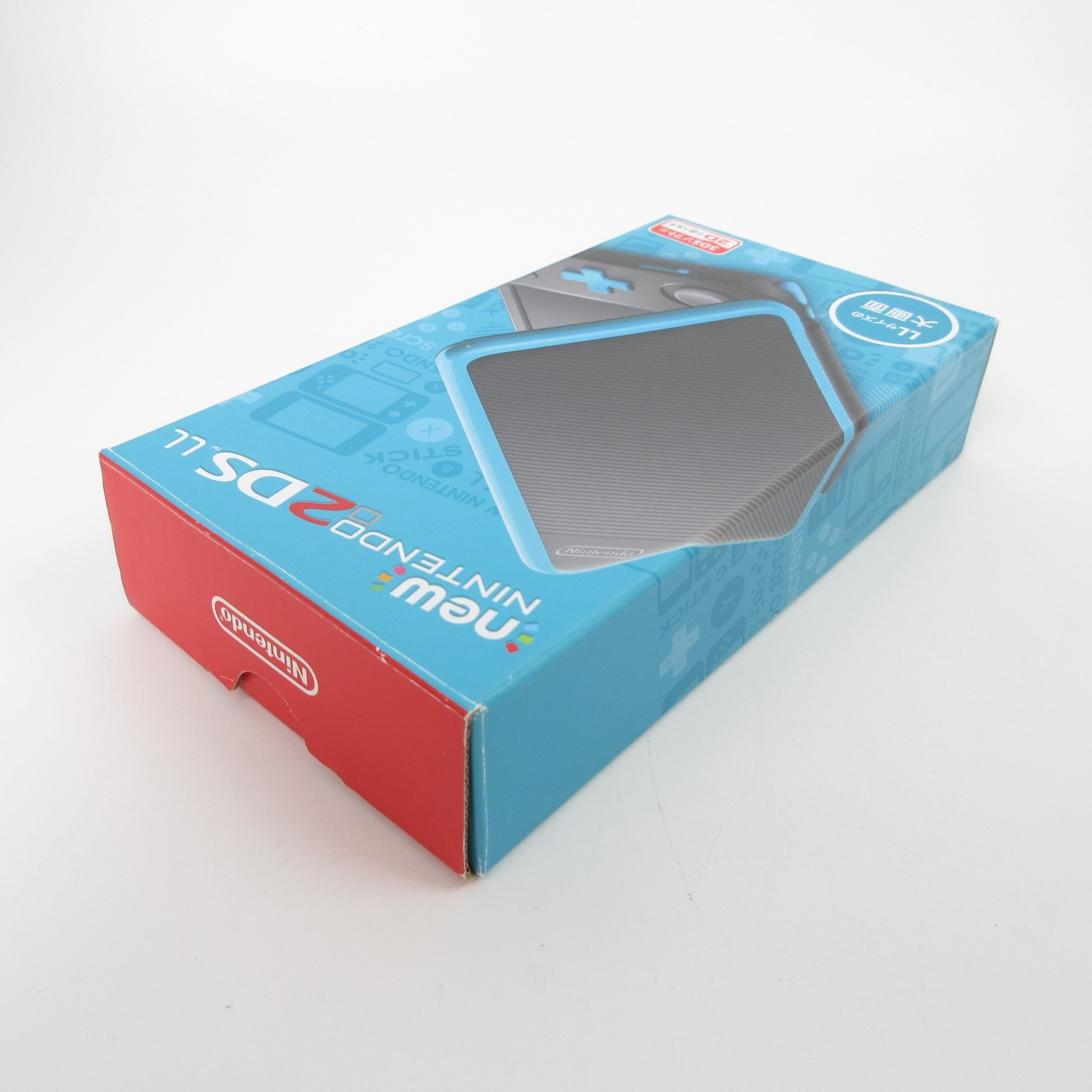 【Excellent】Nintendo New 2DS LL XL Black x Turquoise Console Japan Ver. #Arr0511