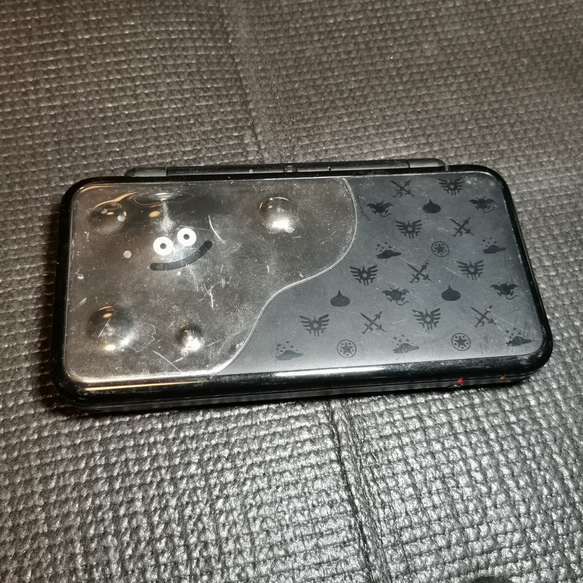 New Nintendo 2DS LL Dragon Quest Liquid Metal Slime Japan NTSC-J Tested 0153