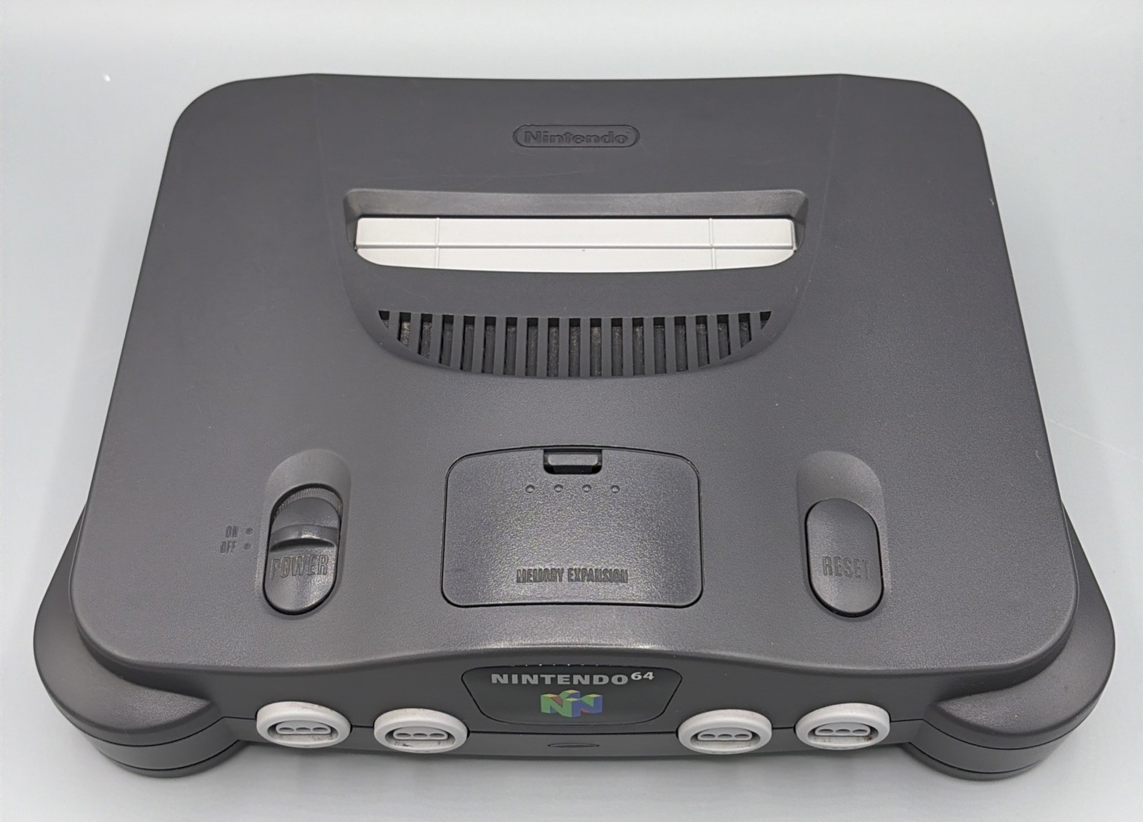 NINTENDO 64 CONSOLE BUNDLE +CABLES+ 1 CONTROLLER +1 GAME -N64 NUS-001 TESTED✅