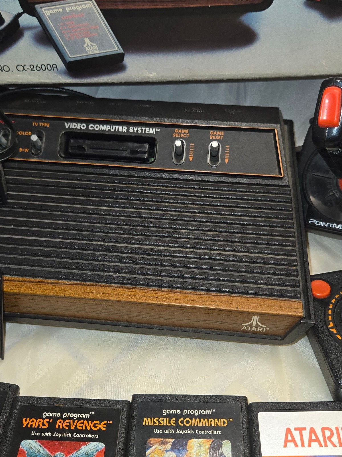 Vintage Atari 2600 Video Computer System CX-2600A Console with Original Box and
